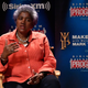 DNC interim Chair Donna Brazile during a “Leading Ladies” discussion at SiriusXM studios on Oct. 17, 2016, in Washington, D.C.
Larry French/Getty Images for SiriusXM
